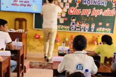 TRƯỜNG TIỂU HỌC TRUNG THÀNH TỔ CHỨC HỘI NGHỊ CHA MẸ HỌC SINH ĐẦU NĂM HỌC