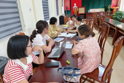 Sinh hoạt chuyên môn theo nghiên cứu bài học chuyên đề: “Sử dụng phương pháp dạy học, giáo dục PTNL ngôn ngữ cho HS thông qua môn TV” và chuyên đề: “Ứng dụng công nghệ AI vào dạy học thông qua môn Toán lớp 1” năm học 2025-2026